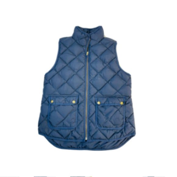 J. Crew Navy Blue Excursion Vest sz XXS - Picture 2 of 3